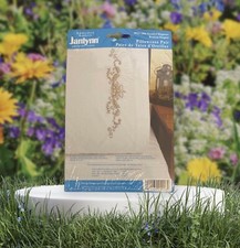 New Janlynn Stamped Pillowcases Scrolled Elegance Embroidery