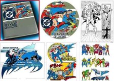 DC COMICS STYLE GUIDE 1982 - 1986 Jose Luis Garcia Lopez Disk + Other Guides