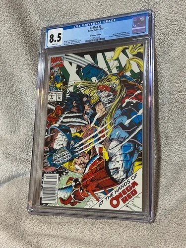 Marvel Comics X-Men #5 CGC Graded 8.5 02/92 1992 Newsstand Edition Omega Red