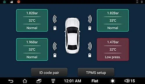 ATOTO USB TPMS Reifendruck Überwachung Sensoren System - Bild 5 von 7