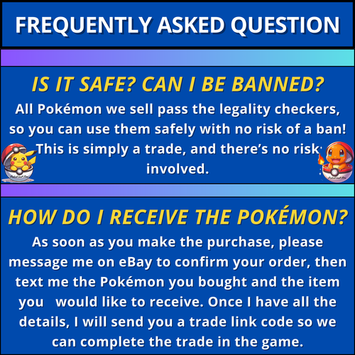 Unrivaled Pokémon Collection | Pokémon Scarlet & Violet | 6IV | Customizable - Picture 2 of 485