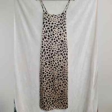 Nasty Gal Women's Leopard Print Slip Dress Size 6