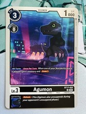 Agumon BT17-052 C Digimon CCG | Secret Crisis NM