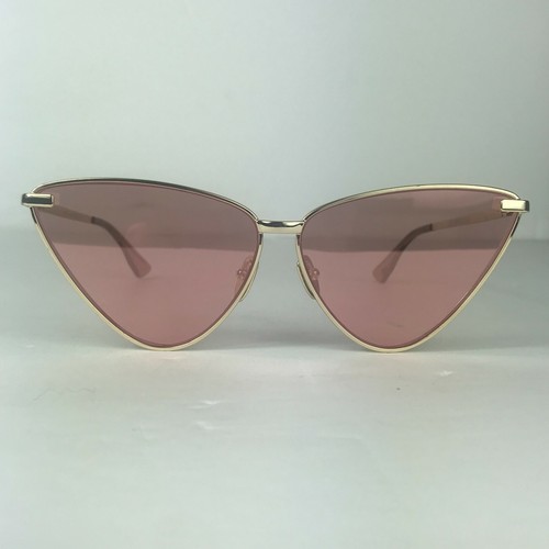 NUOVO LE SPECIFICHE Luxe Occhiali CAT EYE Nero 1702141 Gold frame lente rosa  64x11x147 | eBay