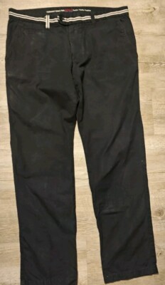Brax Chino W38 L32 dunkelblau Modell Eike MT-WA Straight Fit Stretch guter...
