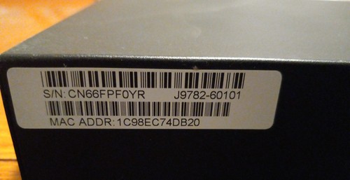 J9782A#ABA Aruba 2530 24-Port Gigabit Ethernet Switch - USED - Picture 7 of 8