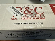 (500-Pk) B&C Eagle Framing Nails Bright Smooth Shank 3-1/2"x.131x22Â° 