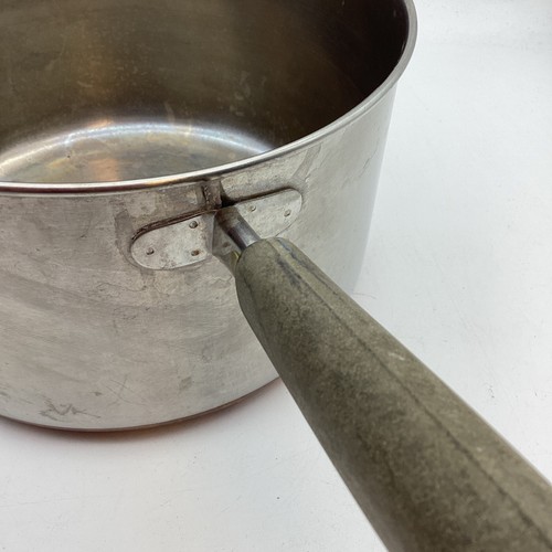 Revere Ware 3 Quart Sauce Pan Copper Bottom No Lid - Picture 7 of 9