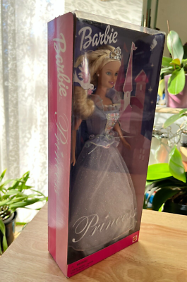 2000 PRINCESS BARBIE DOLL IN BEAUTIFUL BLUE DRESS MINT in Never Opened BOX  | eBay