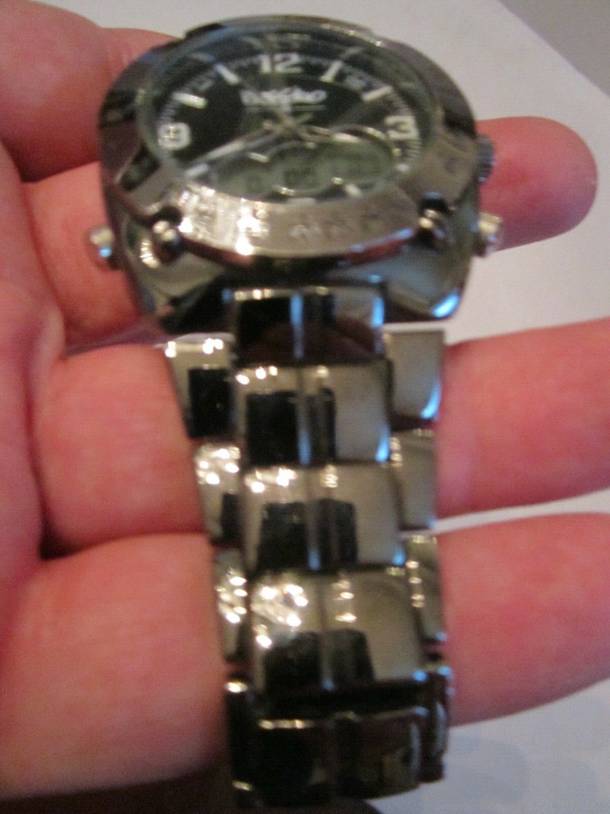 MASSIMO MULTI FUNCTION WATCH - HEAVY CASE - BLACK… - image 4