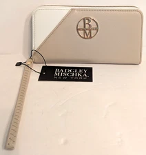 Badgely Mischka - Rae Collection Women's Wristlet Wallet - 7 3/4" x 4"