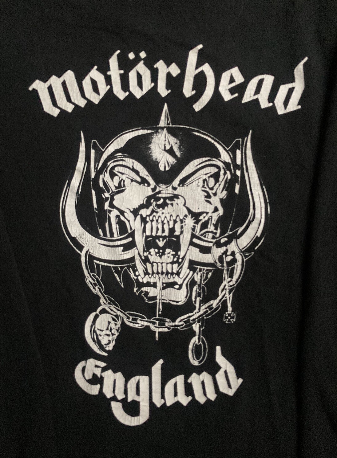 Motörhead 20th Anniversary  Tour 1995 Sacrifice Concert Long Sleave Shirt Lemmy