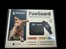 Petcove paw guard wireless pet fence and dog training collar for 1 dog.