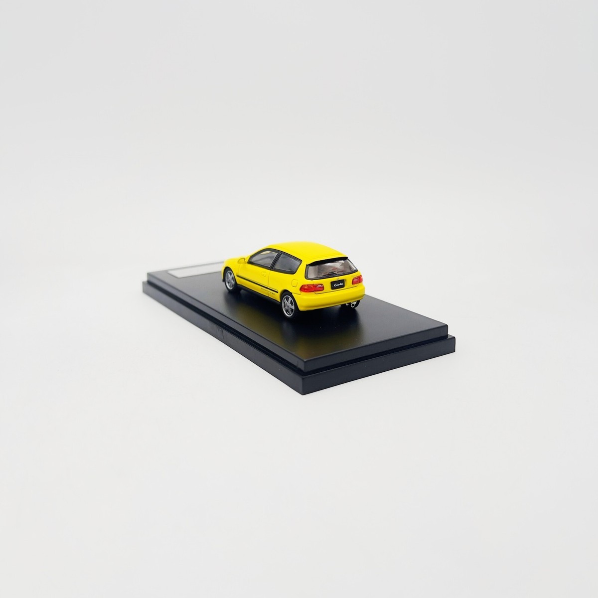LCD Models 1:64 - Honda Civic EG6 Yellow - Diecast Model | eBay