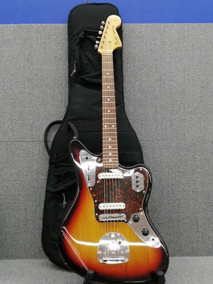 Fender Japan JG66 3TS Jaguar 3 Tone Sunburst Crafted in Japan 2002  