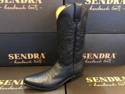 Sendra Boot Cowboystiefel Westernstiefel 2605 Schwarz