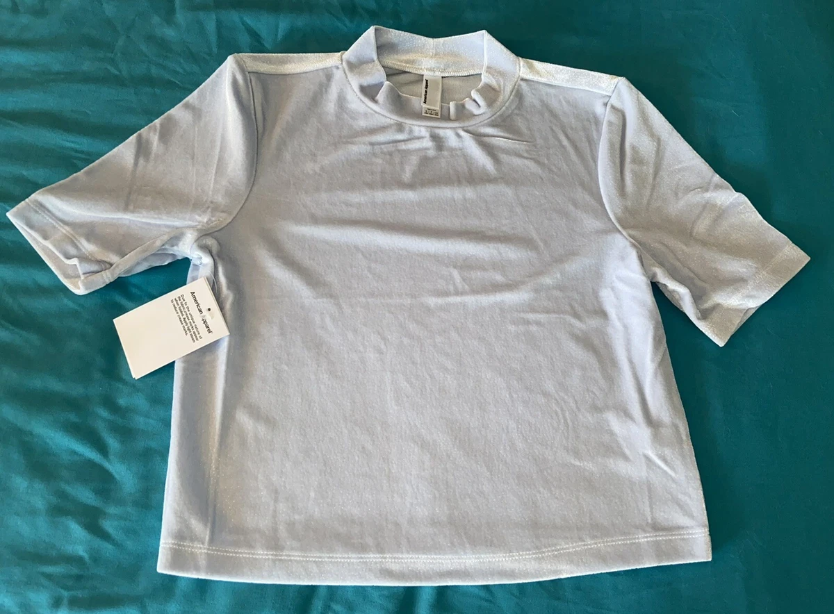 American apparel top mock neck