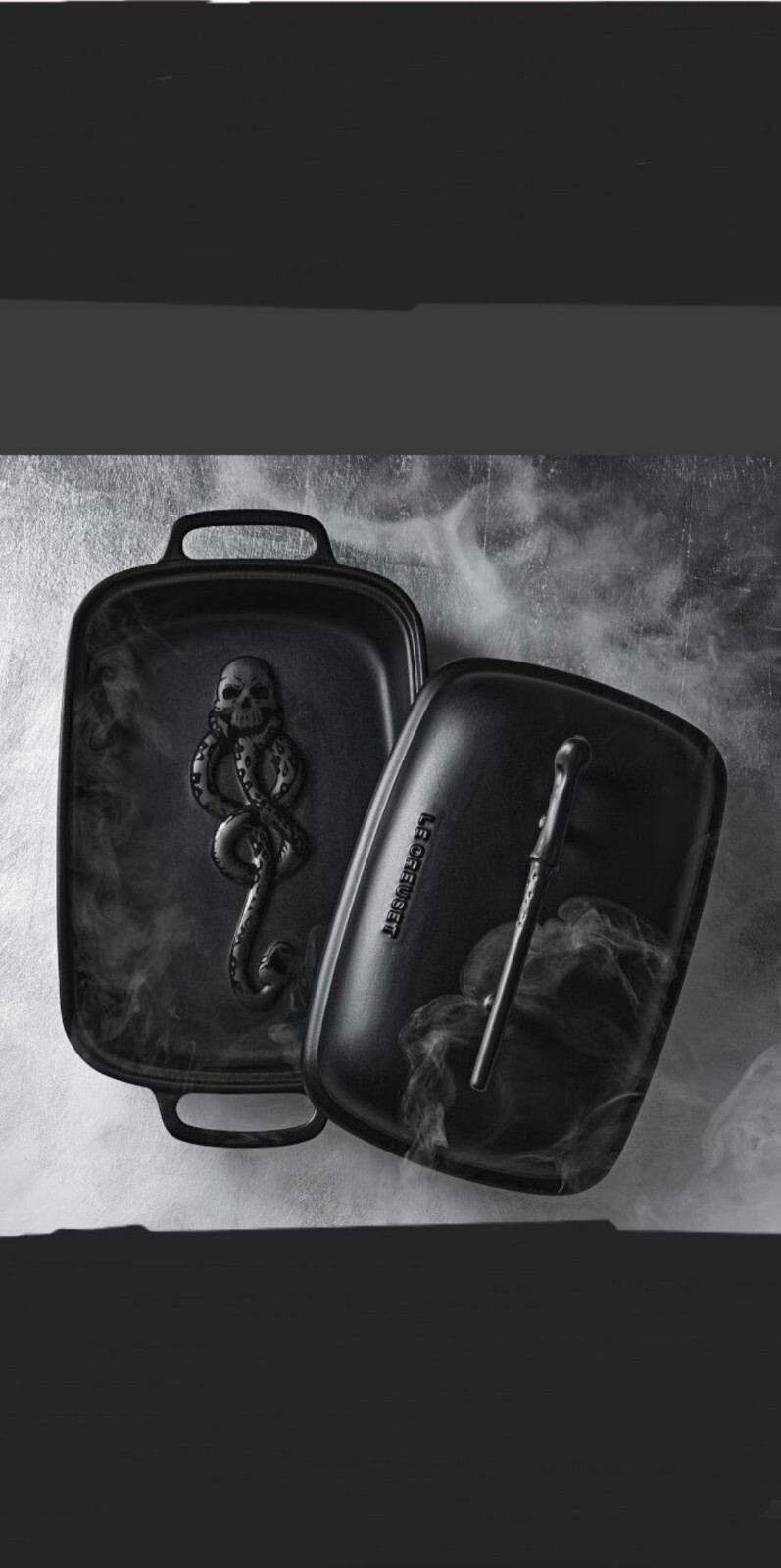 Le Creuset Harry Potter Lord Voldemort Casserole New eBay