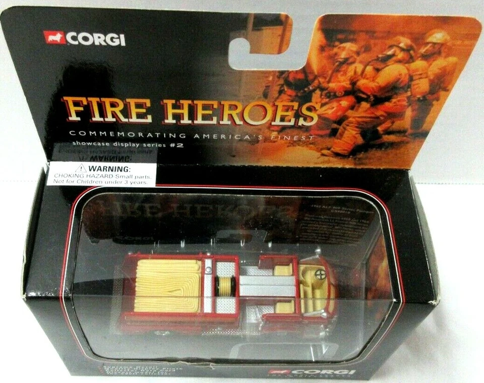 CORGI CS90010 FIRE HEROES AMERICAN LA FRANCE BETHPAGE F.D. NEW - Image 2 of 3