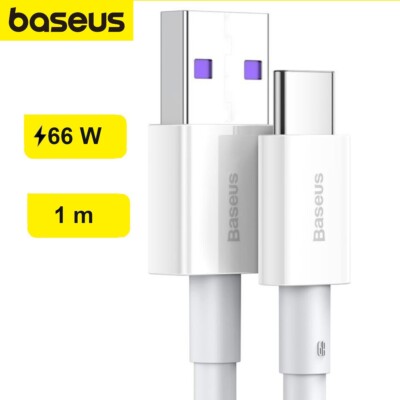 Baseus USB C Kabel Ladekabel Schnellladekabel Datenkabel für Samsung, Xiaomi