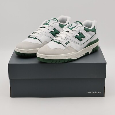 邦楽 New Balance 550 Green BB550WT1 New Balance 550 Green BB550WT1 White Sneakers Men's Size | eBay