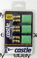 Polarized Castle Connectors - 6.5mm Male Multi-pack - Castle #011-0068-00
