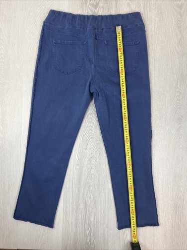 Blue Illusion Womens Blue Benjajean Jeggings Size XL (New) - Picture 7 of 9