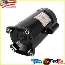 Fits A.O. Smith B2853 1HP 230/115V Single Speed Square Flange Pool Pump Motor