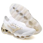 New Mizuno Wave Prophecy Hajime Sorayama Champagne Gold US 6 JP 24cm