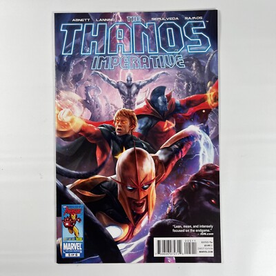 Thanos Imperative (2010) #5 - Abnett & Lanning - Aleksi Briclot Cover - Marvel