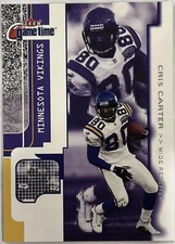 2001 Fleer Game Time #12 Cris Carter