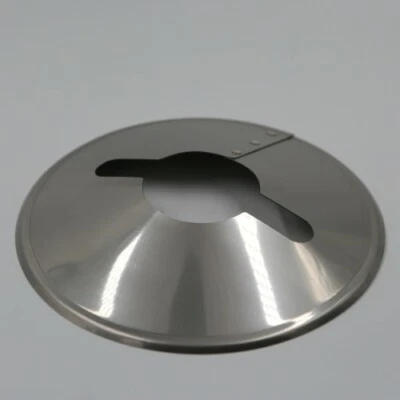 MARKENLOS Lampenschirm für Feuerhand 276/275, BAT 158/159, Dietz 76, Edelstahl