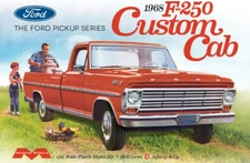 MOEBIUS #2564       1968 FORD  F-250  PICKUP MODEL KIT  1/25