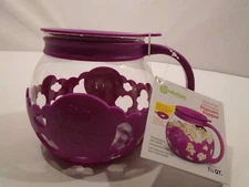 Ecolution Micro-Pop  1  1/2 quarts Microwave Popcorn Popper w/instructions New