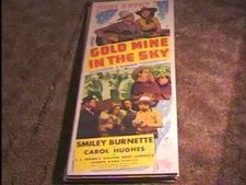 GOLD MINE IN SKY 1939 14X36 MOVIE POSTER GENE AUTRY