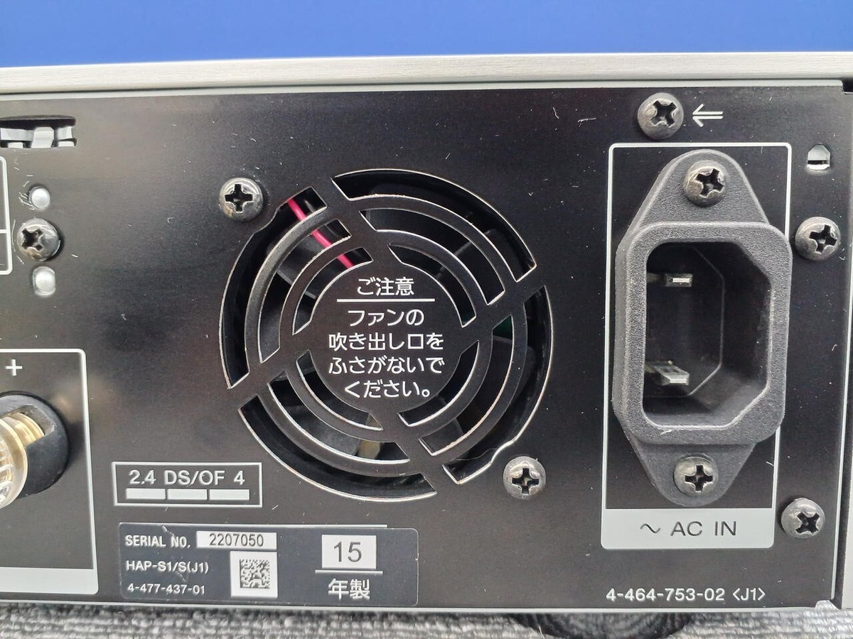 その他 sony HAP-S1 Customer Reviews: Sony HAP-S1 (Black) High-resolution