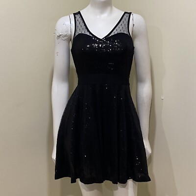 Express Sequin Dress Women's XS Black Mesh Overlay Sleeveless Side Zip Mini | eBay Express Sequin Dress Women's XS Black Mesh Overlay Sleeveless Side Zip Mini | eBay