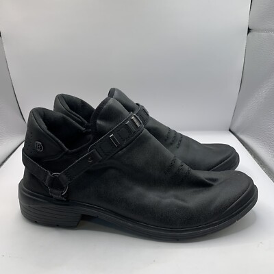 Bzees Barista Black black booties western cowboy cowgirl look vegan  biker