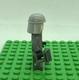 Lego Star Wars IMPERIAL OFFICER Dark Bluish Gray MInifigure General Veer Sw00261