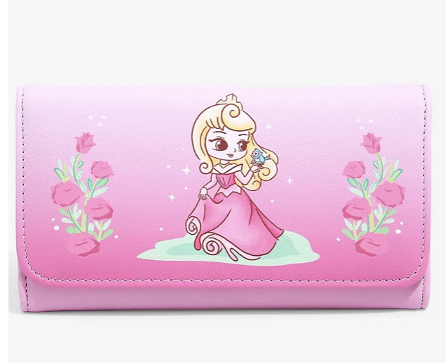 Loungefly Disney Sleeping Beauty Chibi Aurora Flap Wallet  display picture 2