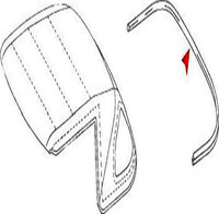 Dichtung Verdeck Hinten Wettergummi Dichtung FüR Mercedes SL R107/W107