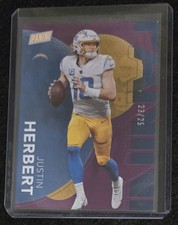 2021 Panini The National Justin Herbert Purpl...