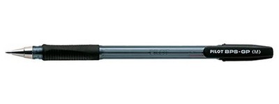 Pilot BPS - GP Grip Ballpoint 1.0 mm Tip (Pack of 12) - Black