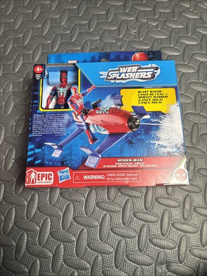 #ad MARVEL SPIDER MAN WEB SPLASHERS SPIDER MAN HYDRO JET BLAST $5.97