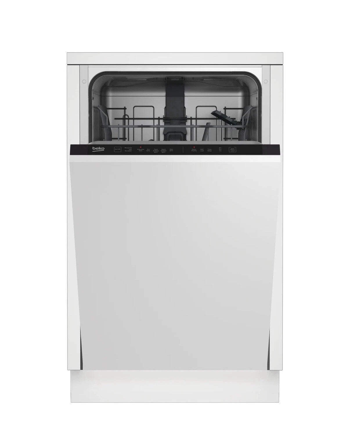 Beko DIS15020 Integrated Dishwasher Slimline 45cm 10 Place Ex Display HW182062
