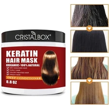 Keratin Hair Mask 250g Deep Repair Hydrating Conditioner for Dry Damaged Hair