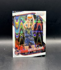2025 WNBA Prizm Caitlin Clark White Seismic Prizm Indiana Fever