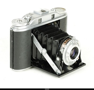 Agfa Isolette III 6x6 Rangefinder Camera wiht Apotar Lens 4.5/85mm