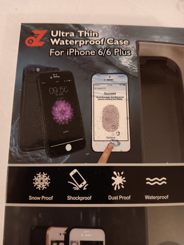 Zedd Ultra Thin Waterproof Case For iPhone 6 Plus / 6S Plus Brand New - Picture 3 of 7