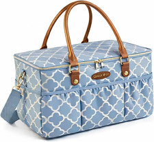 Premium Extra Large Collapsible Diaper Caddy Organizer for Baby Essentials